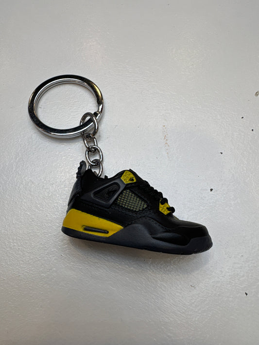 Jordan 4 Thunder Keychain