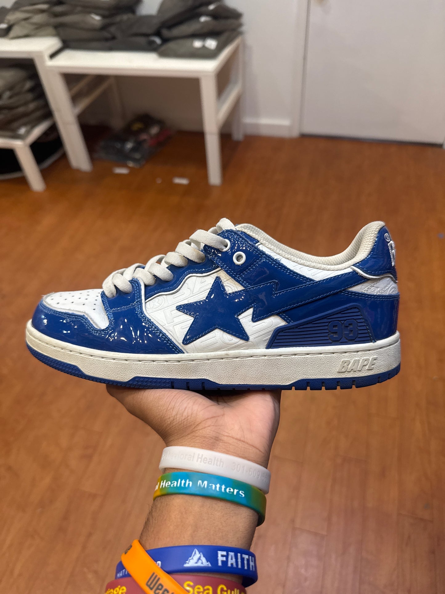 BAPE Sk8 Sta #5 Luxury Sport
Monogram - Blue (Used)