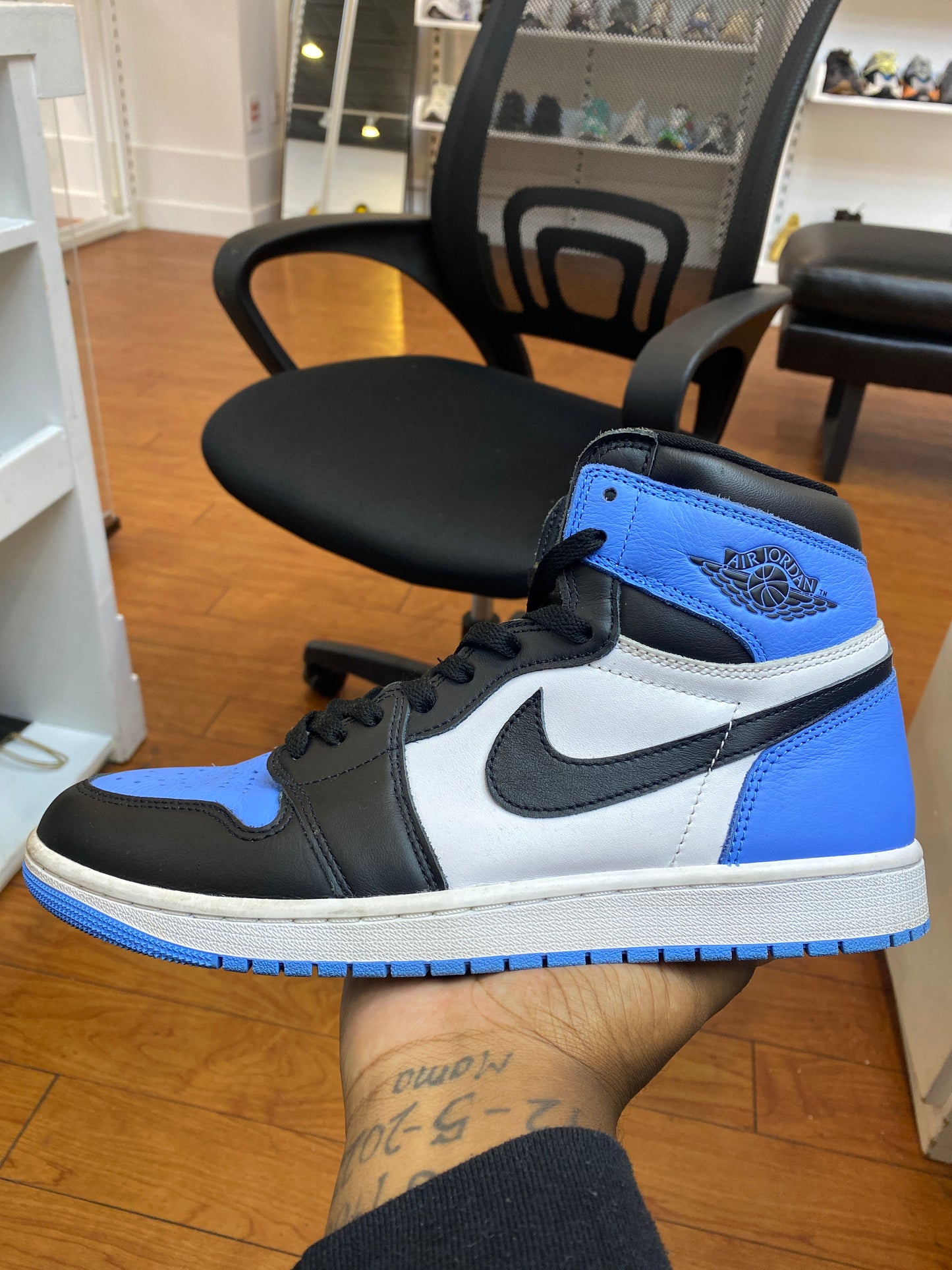 Jordan 1 High Unc Toe (Used)