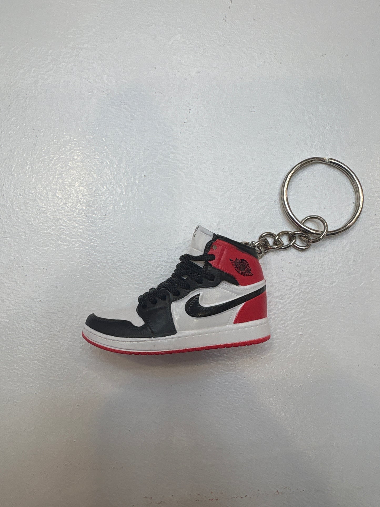 Jordan 1 High Black Toe Keychain