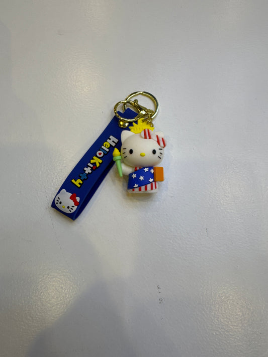 Hello Kitty Keychain Statue of Liberty