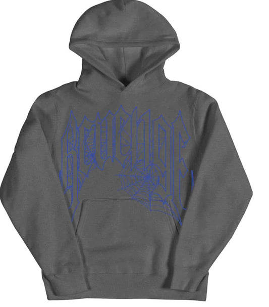 Revenge Web Cross Vintage Hoodie