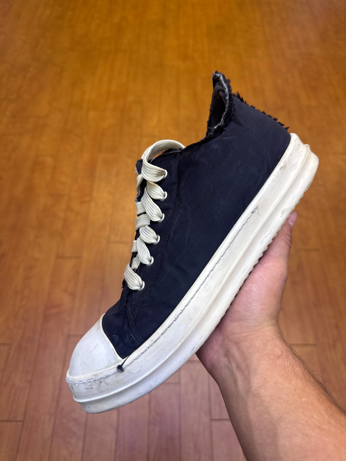 Rick Owens Concordians DRKSHDW Low Black Malik (Used)