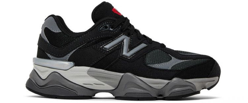New Balance 9060 Black Castle Rock GS (Used)