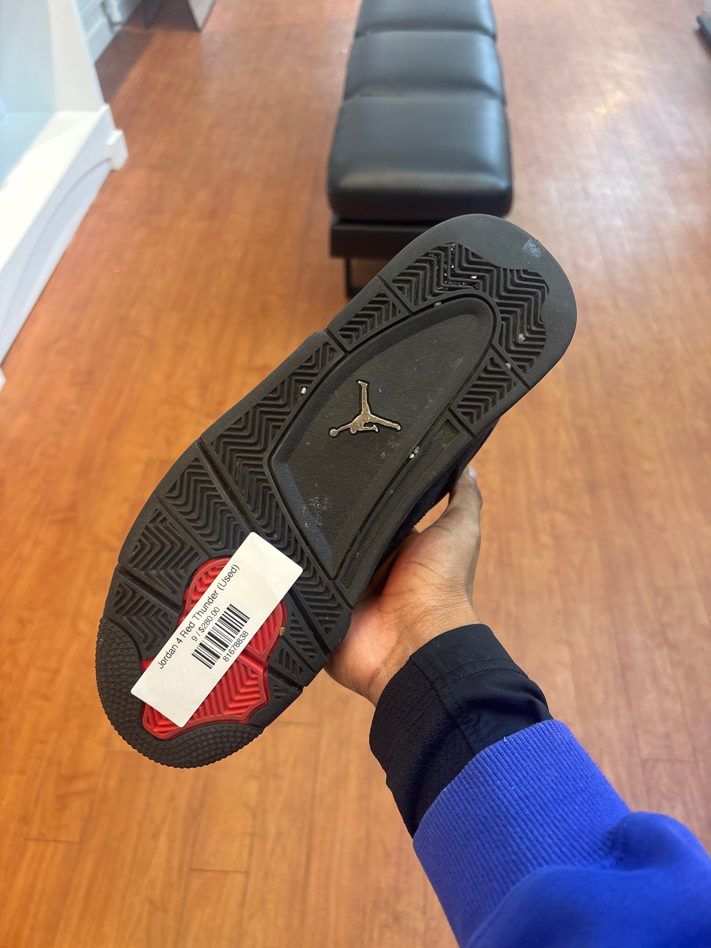 Jordan 4 Red Thunder (Used)