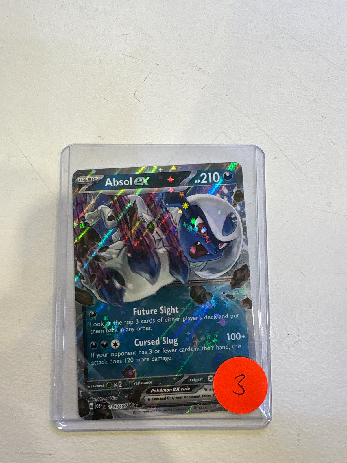 Absol EX Pokemon Card