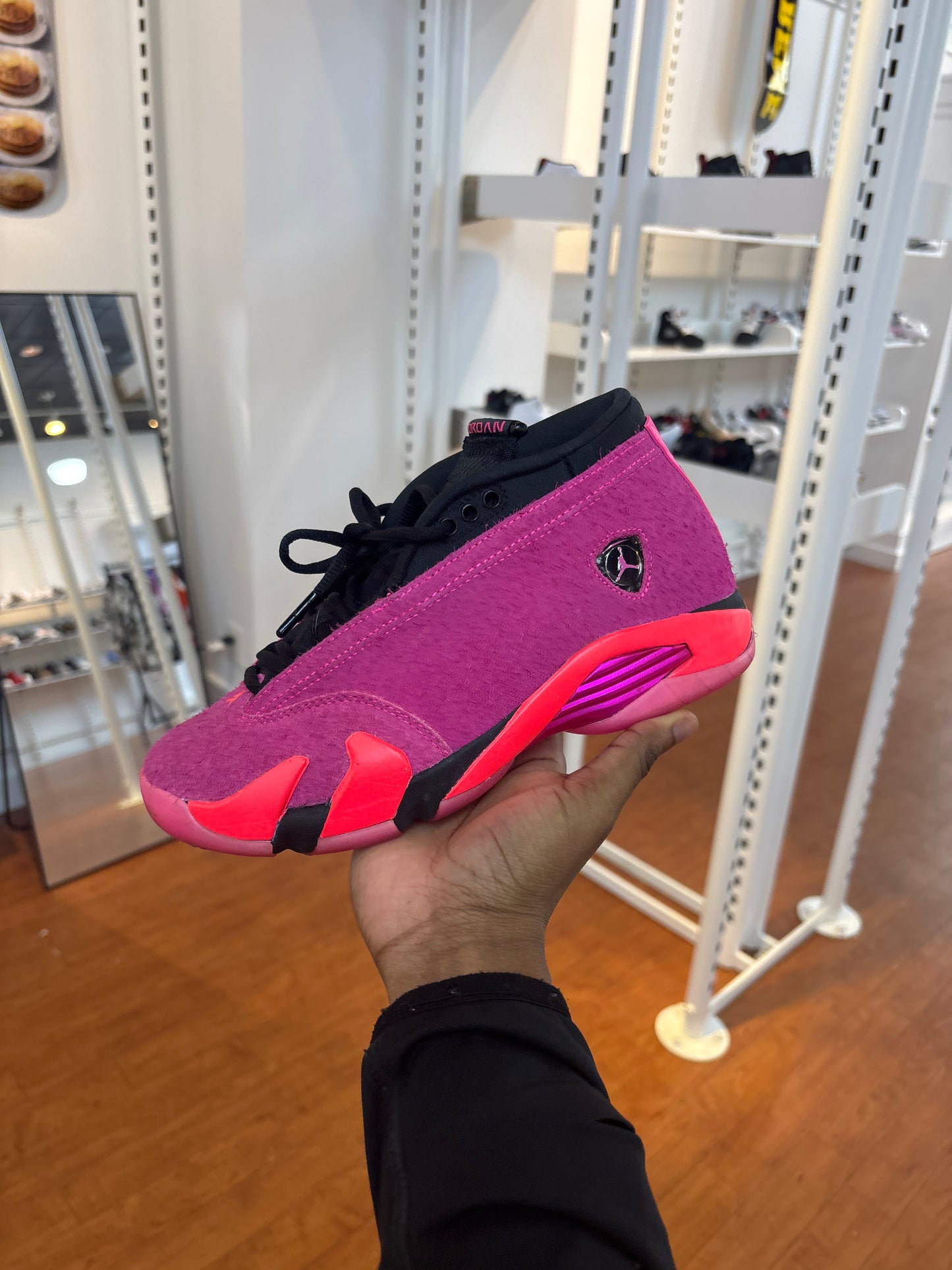 Jordan 14 Shocking Pink W (Used)