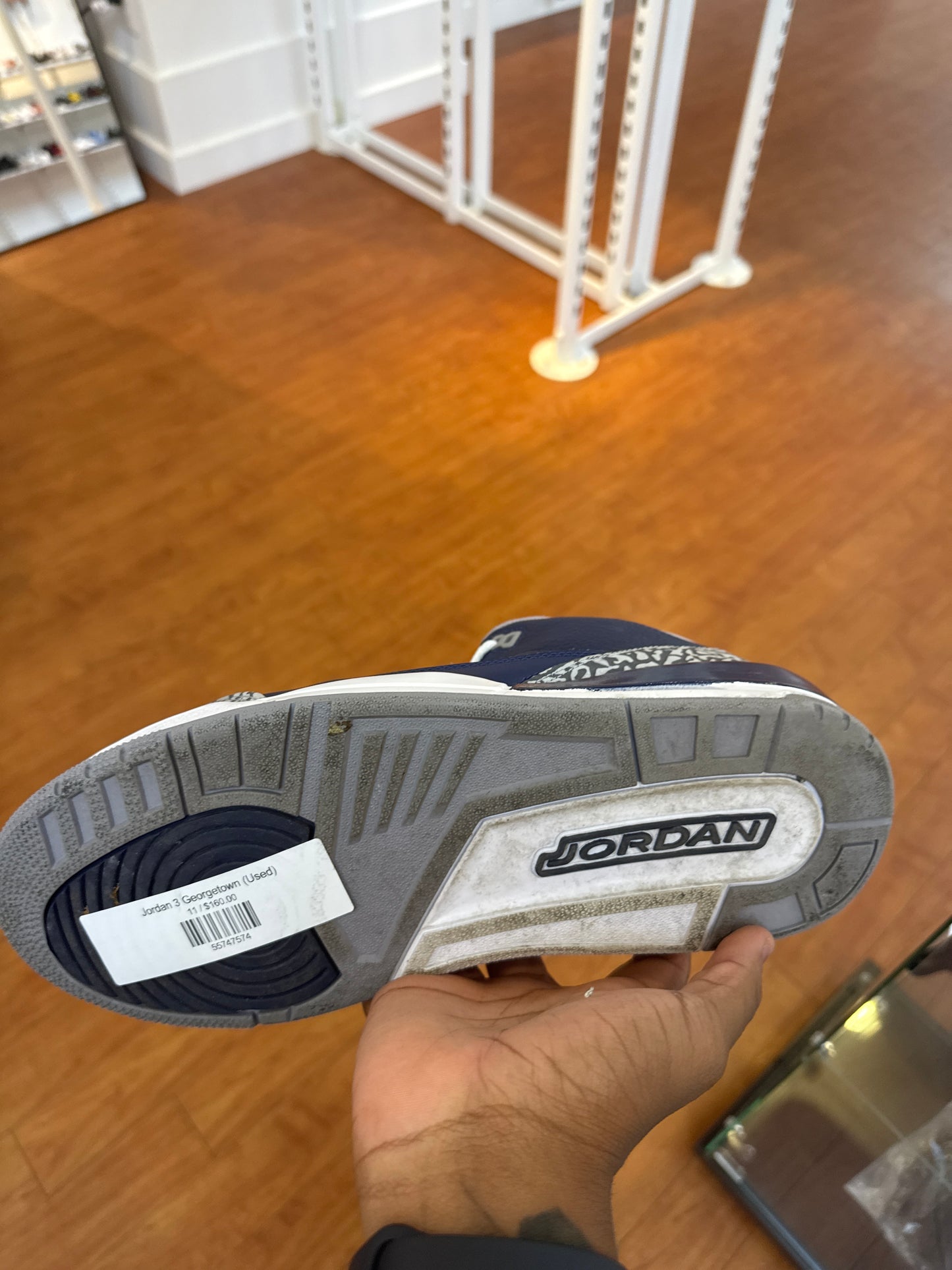 Jordan 3 Georgetown (Used)