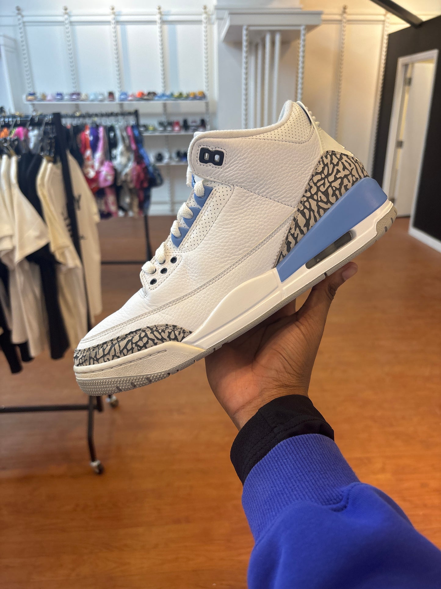 Jordan 3 UNC (Used)