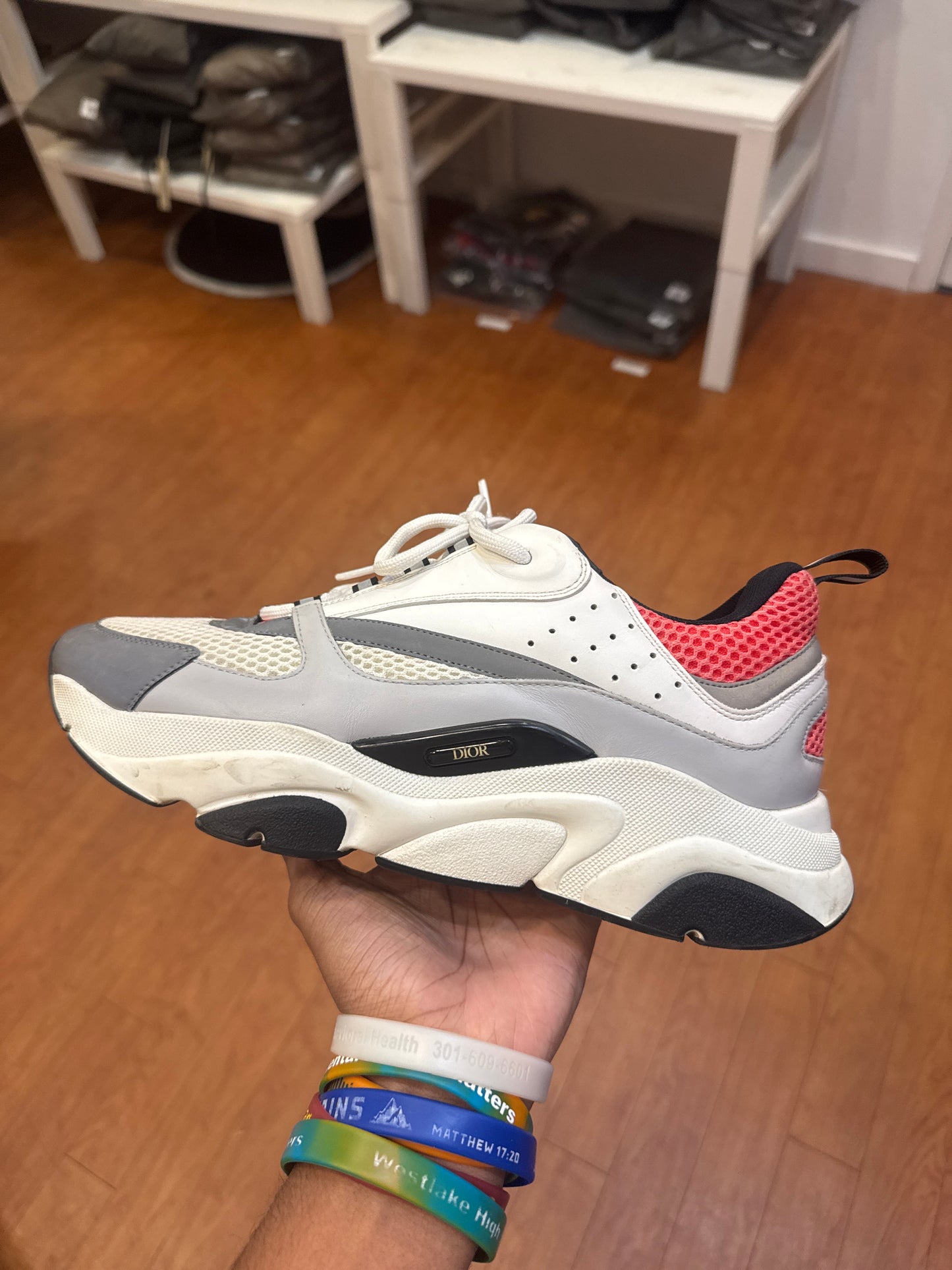 Dior B22 White Pink (Used)