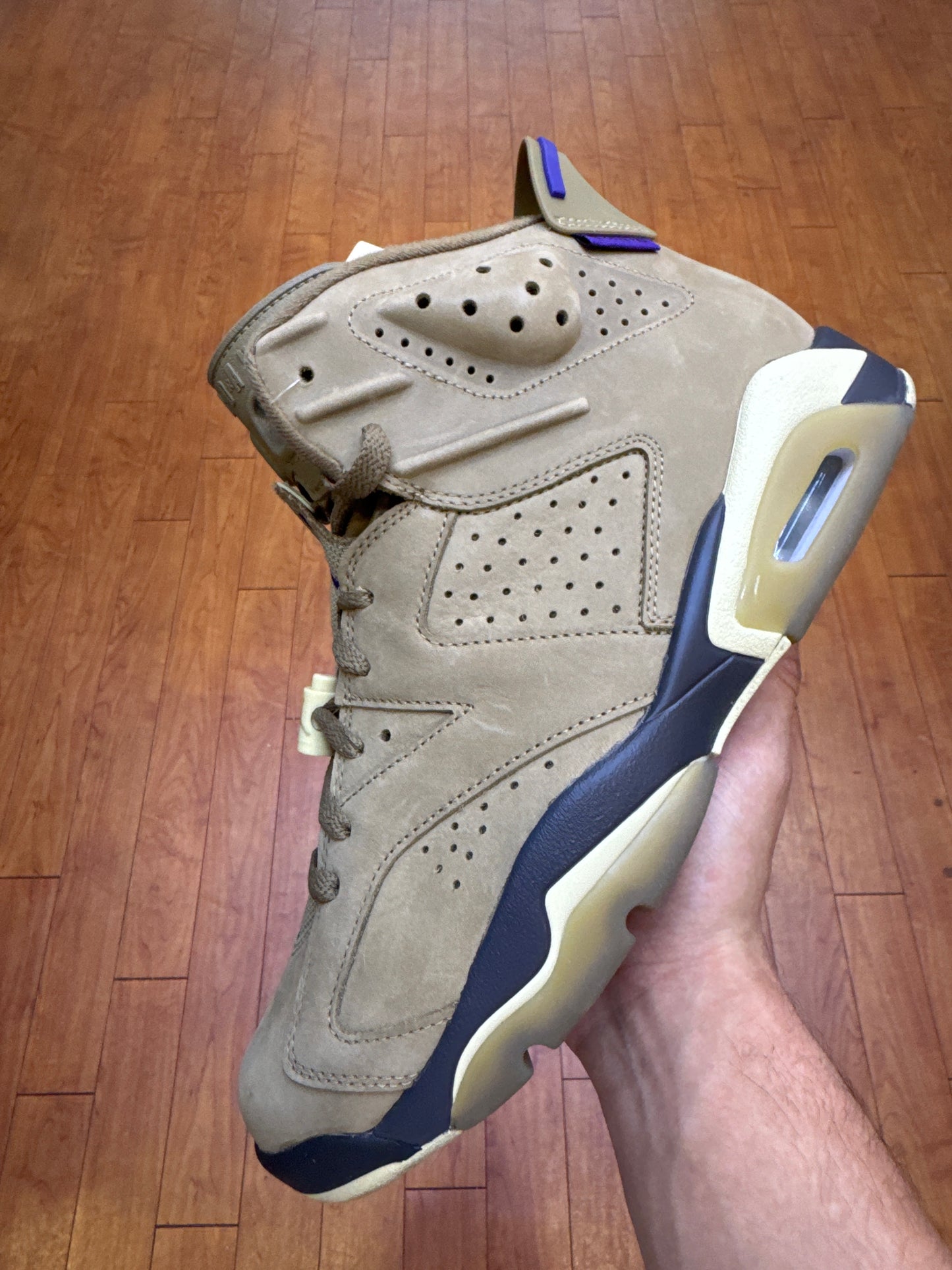 Jordan 6 GORETEX Brown Help W (Used)
