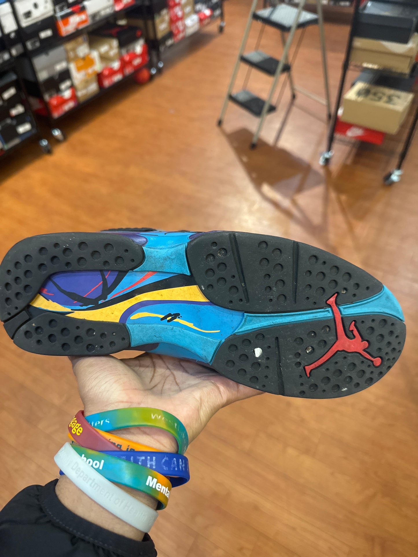 Jordan 8 Aqua (Used)