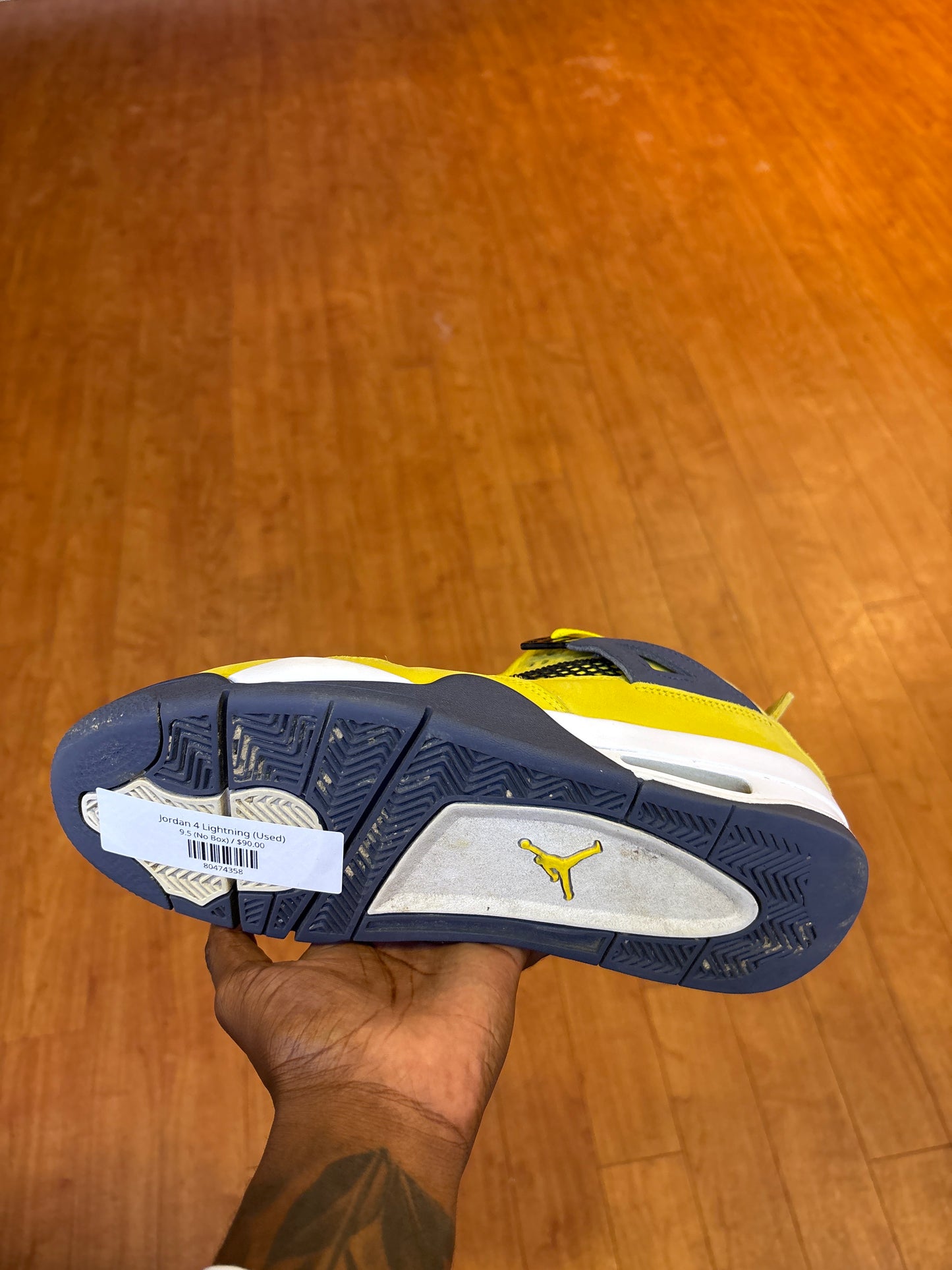 Jordan 4 Lightning (Used)