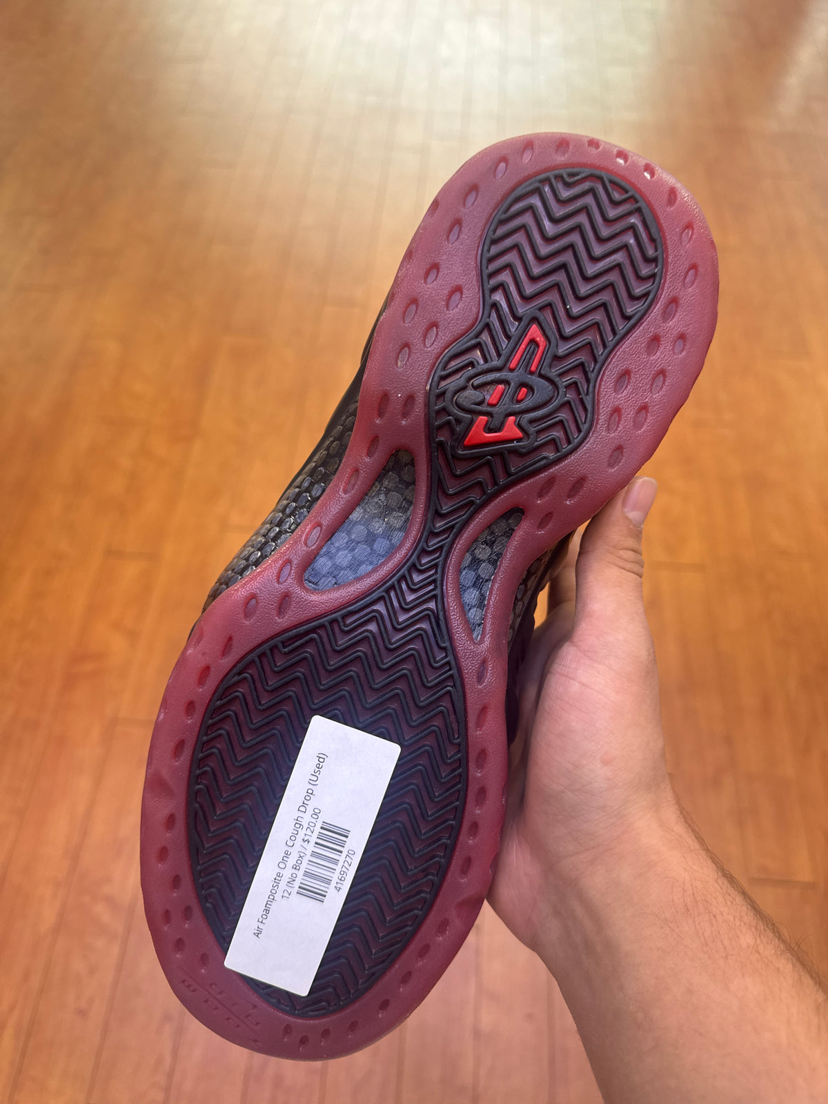 Air Foamposite One Cough Drop (Used)
