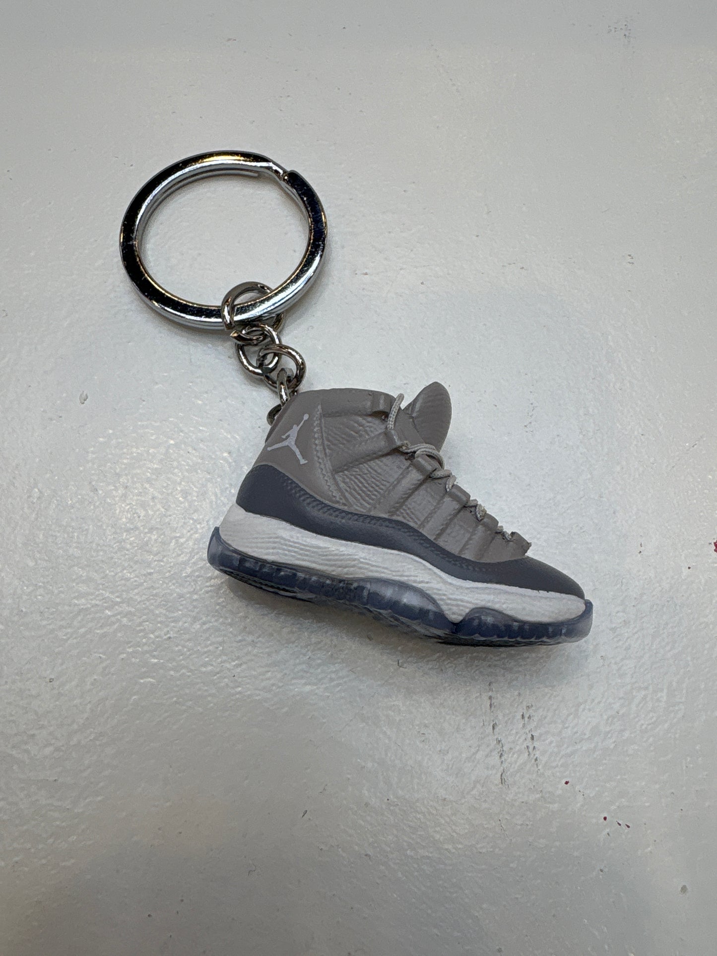 Jordan 11 High Cool Grey Keychain