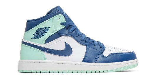 Jordan 1 Mid Blue Mint