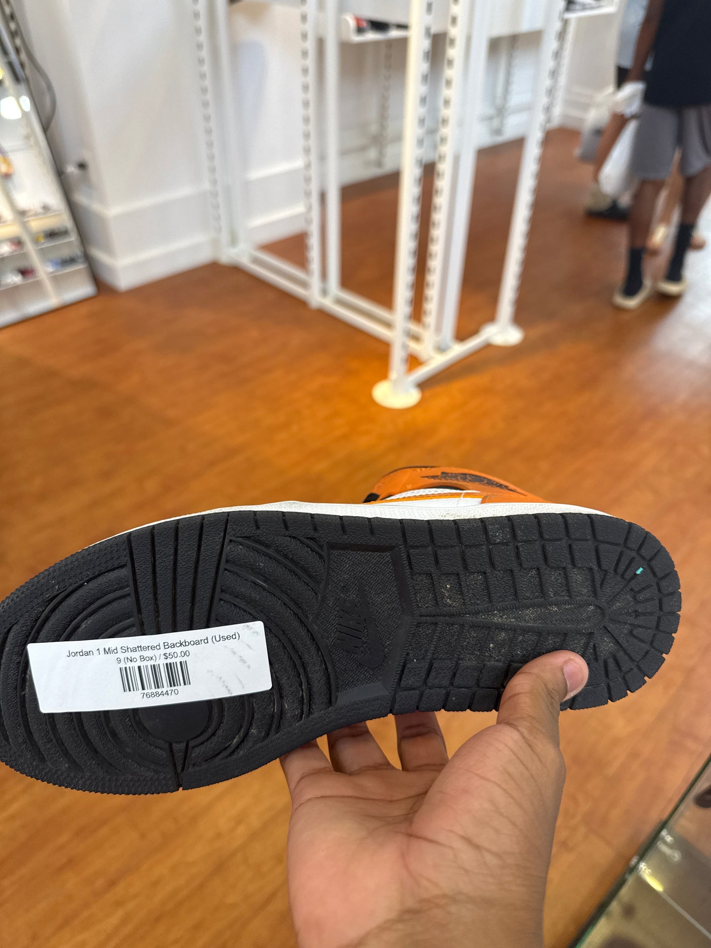 Jordan 1 Mid Shattered Backboard (Used)