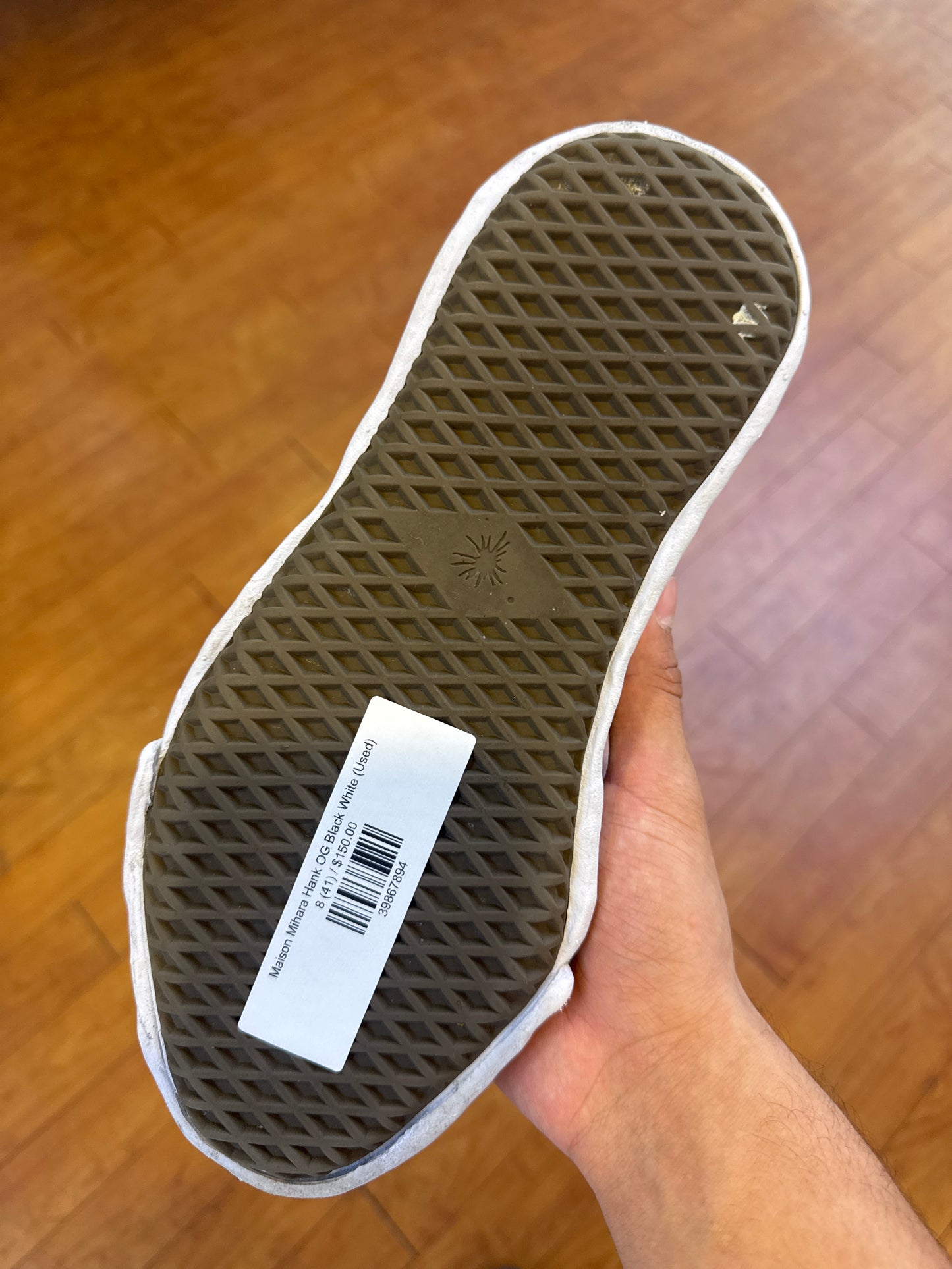 Maison Mihara Hank OG Black White (Used)