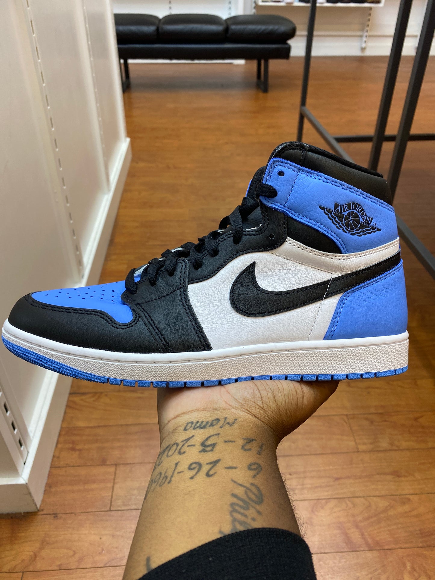 Jordan 1 High Unc Toe (Used)