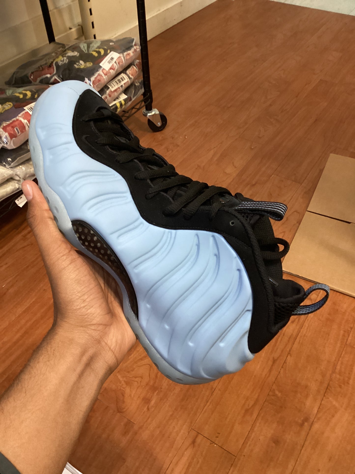 Air Foamposite Psychic Blue (Used)