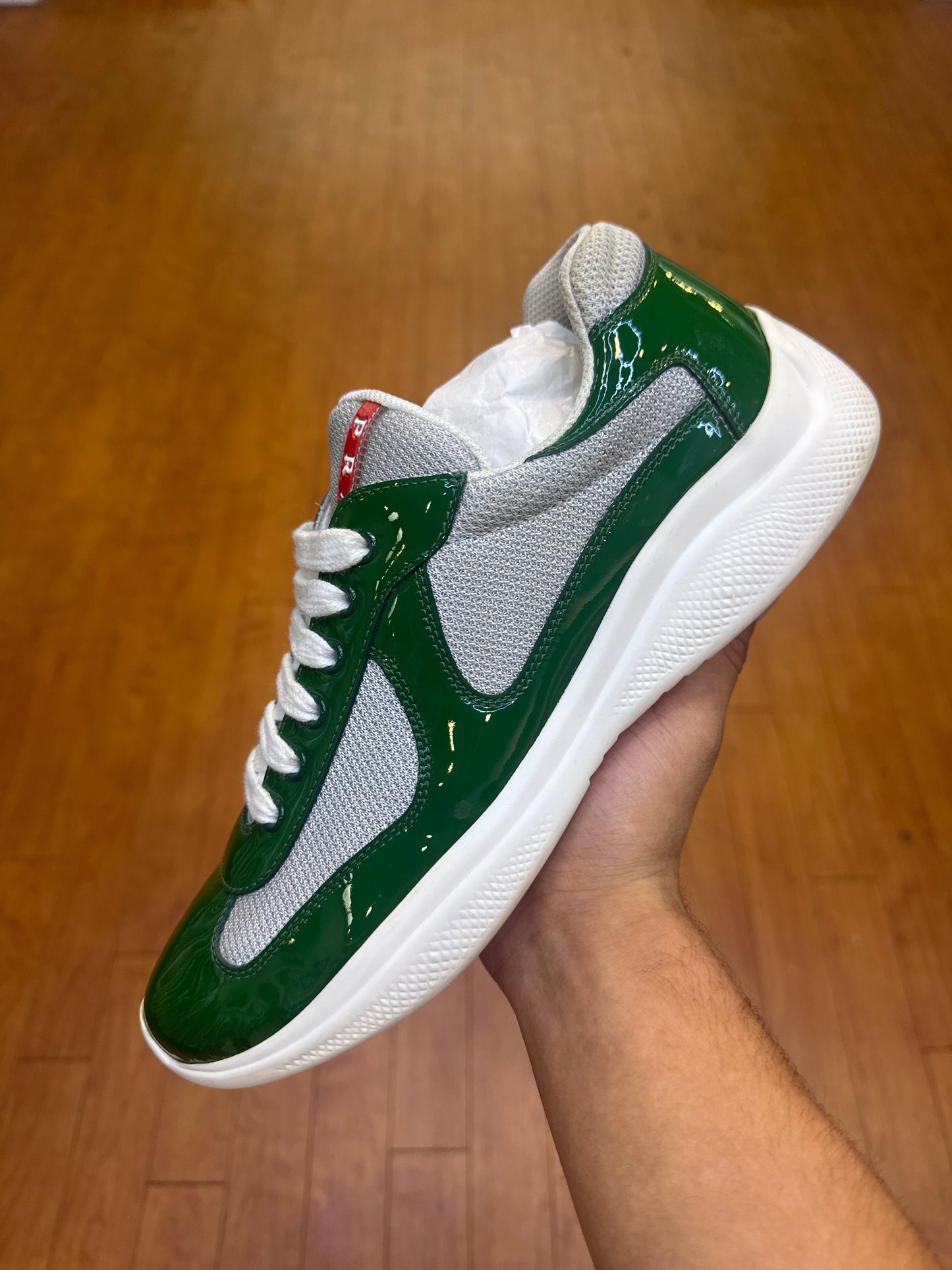 Prada Americas Cup Green Silver (Used)