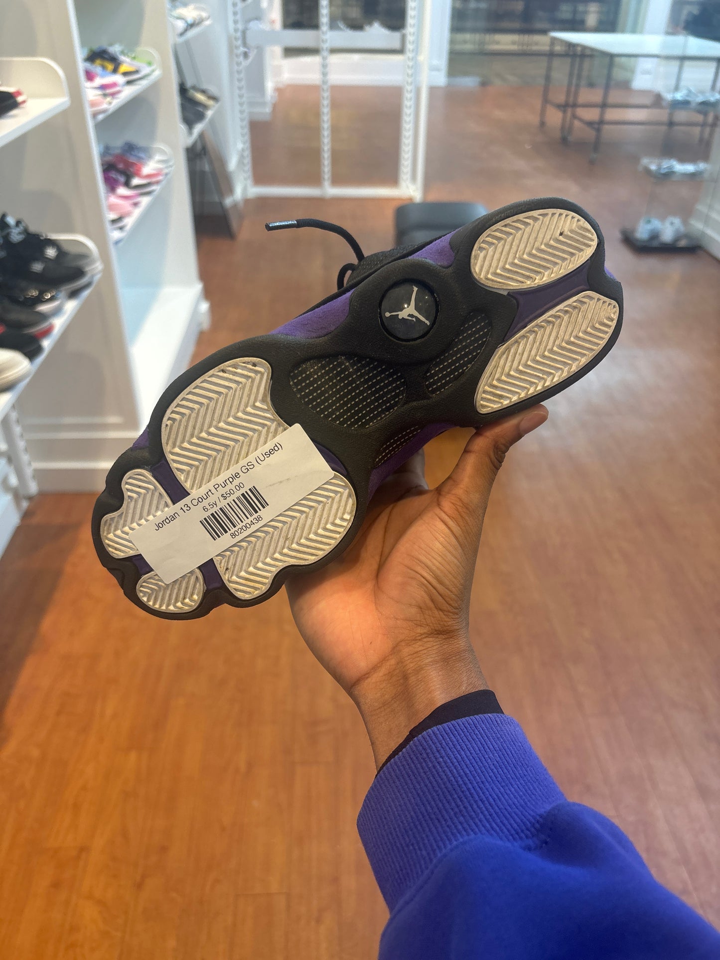 Jordan 13 Court Purple GS (Used)