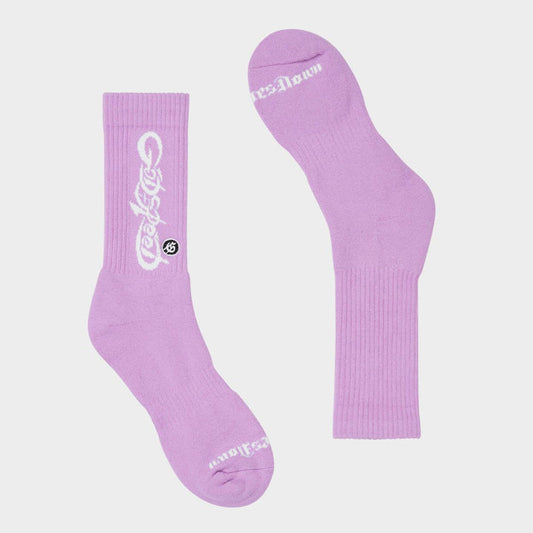 Godspeed New Age Logo Pink Socks