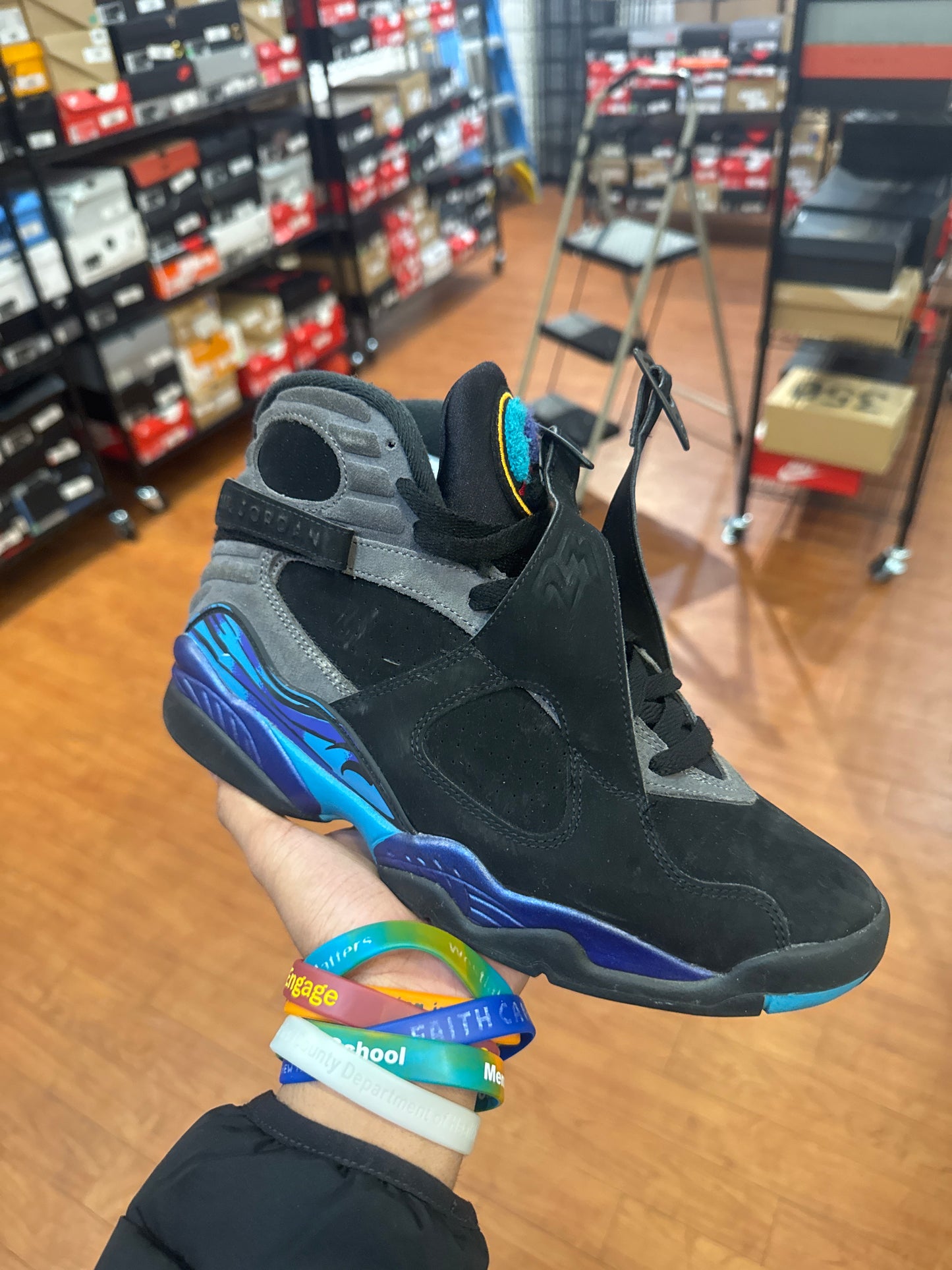 Jordan 8 Aqua (Used)