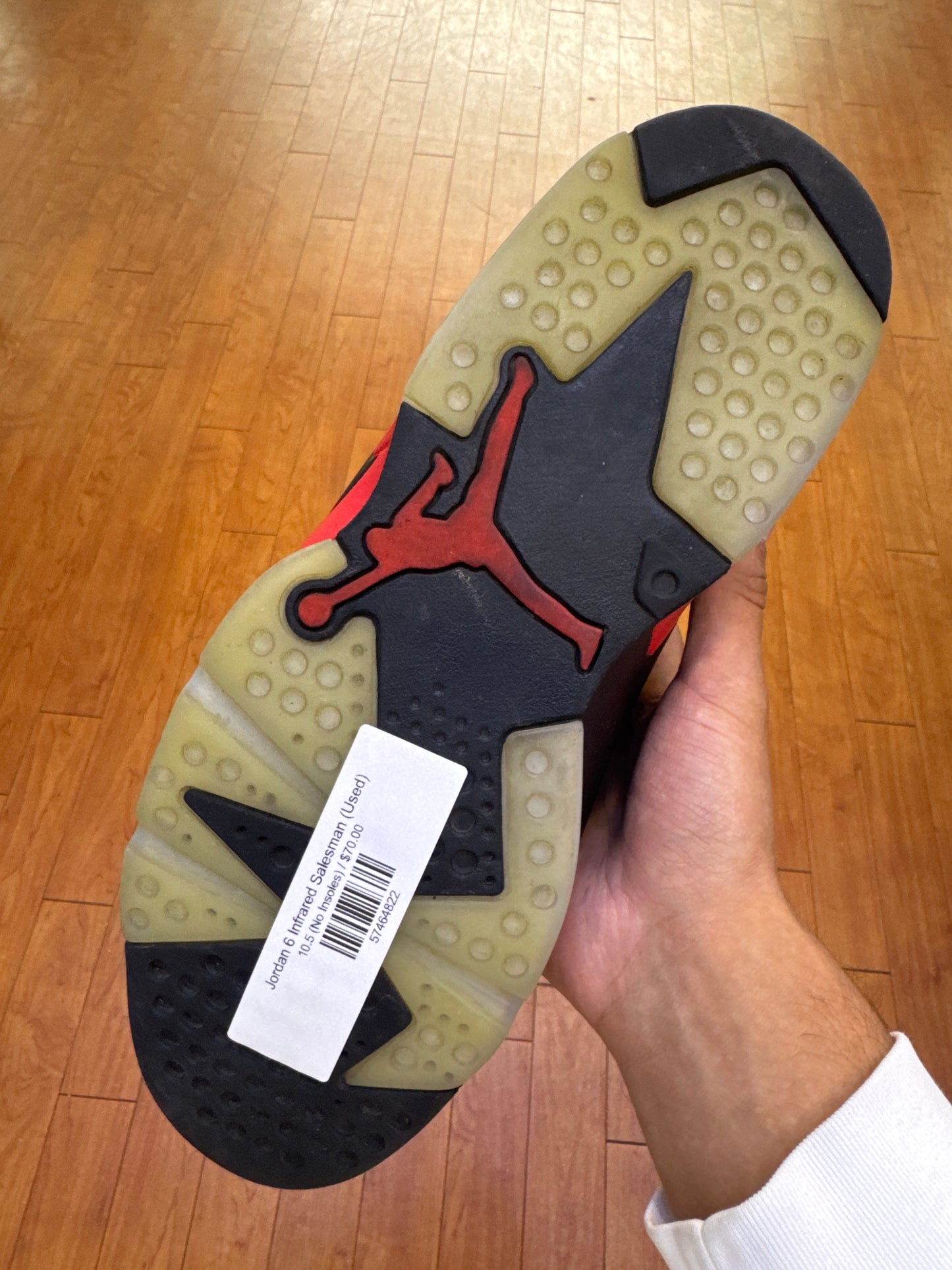 Jordan 6 Infrared Salesman (Used)