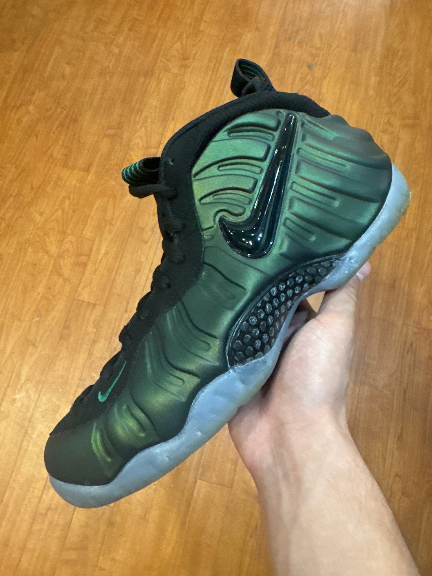 Air Foamposite Pine Green 2025 (Used)
