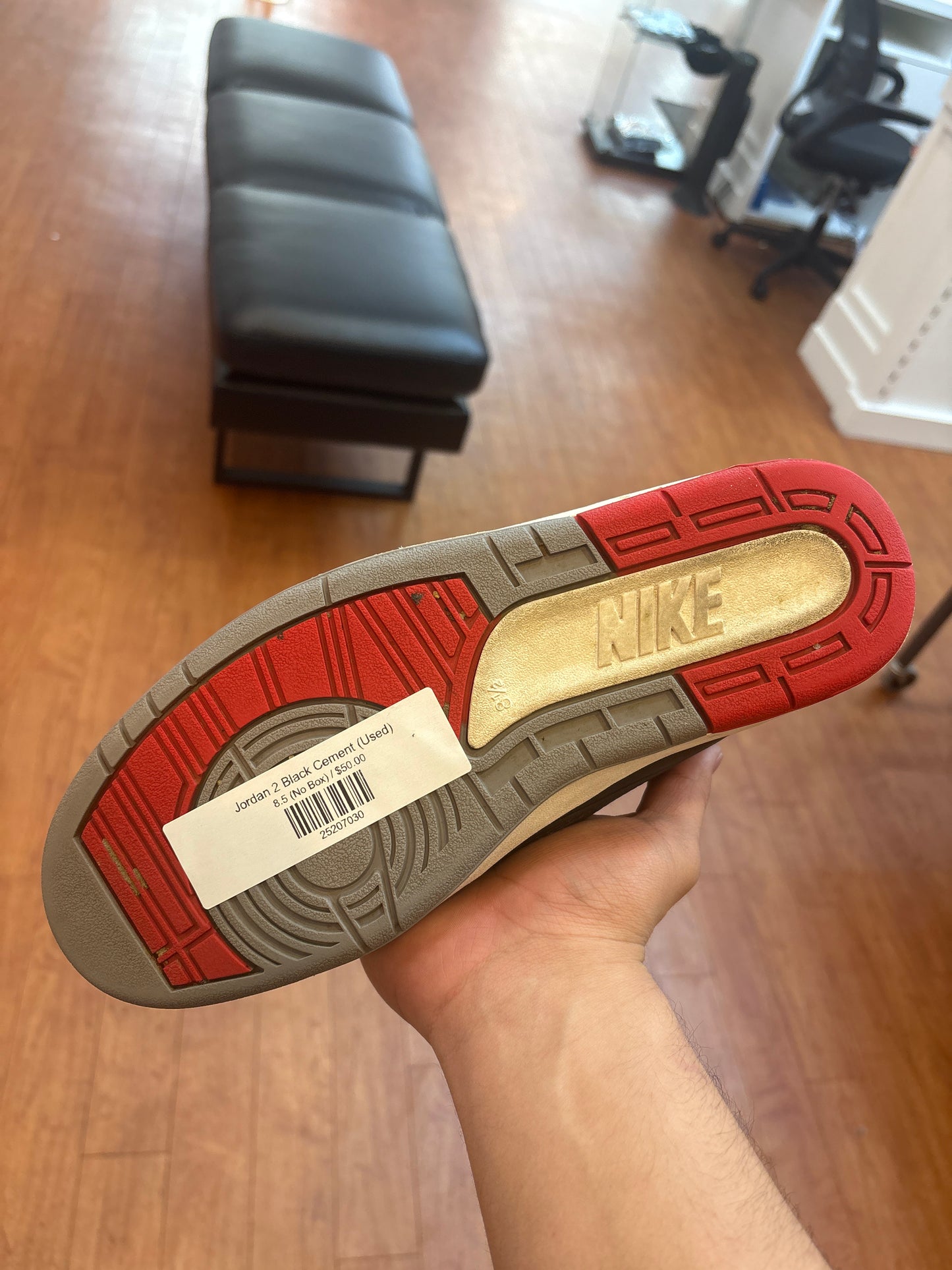 Jordan 2 Black Cement (Used)