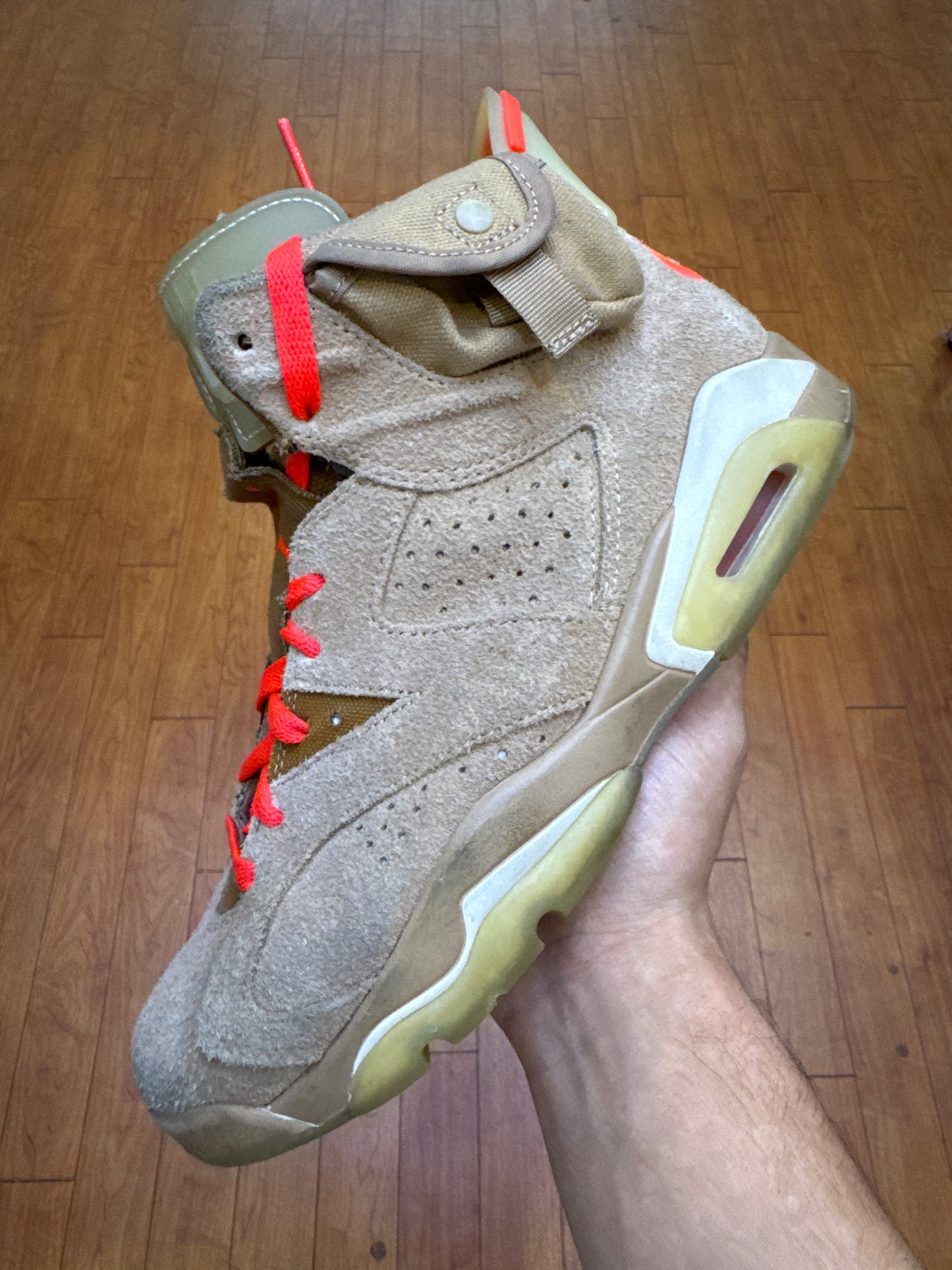 Jordan 6 Travis Scott British Khaki (Used)