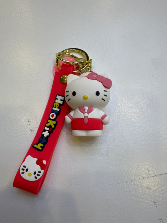 Hello Kitty Keychain Pink Business Woman