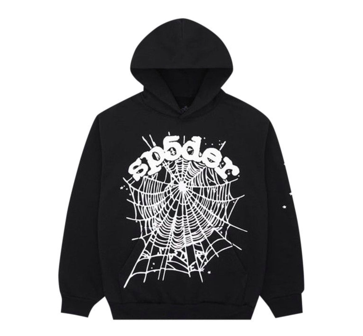 Sp5der OG Web Black Hoodie