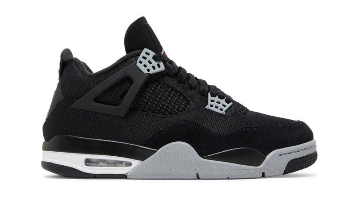 Jordan 4 Black Canvas (Used)