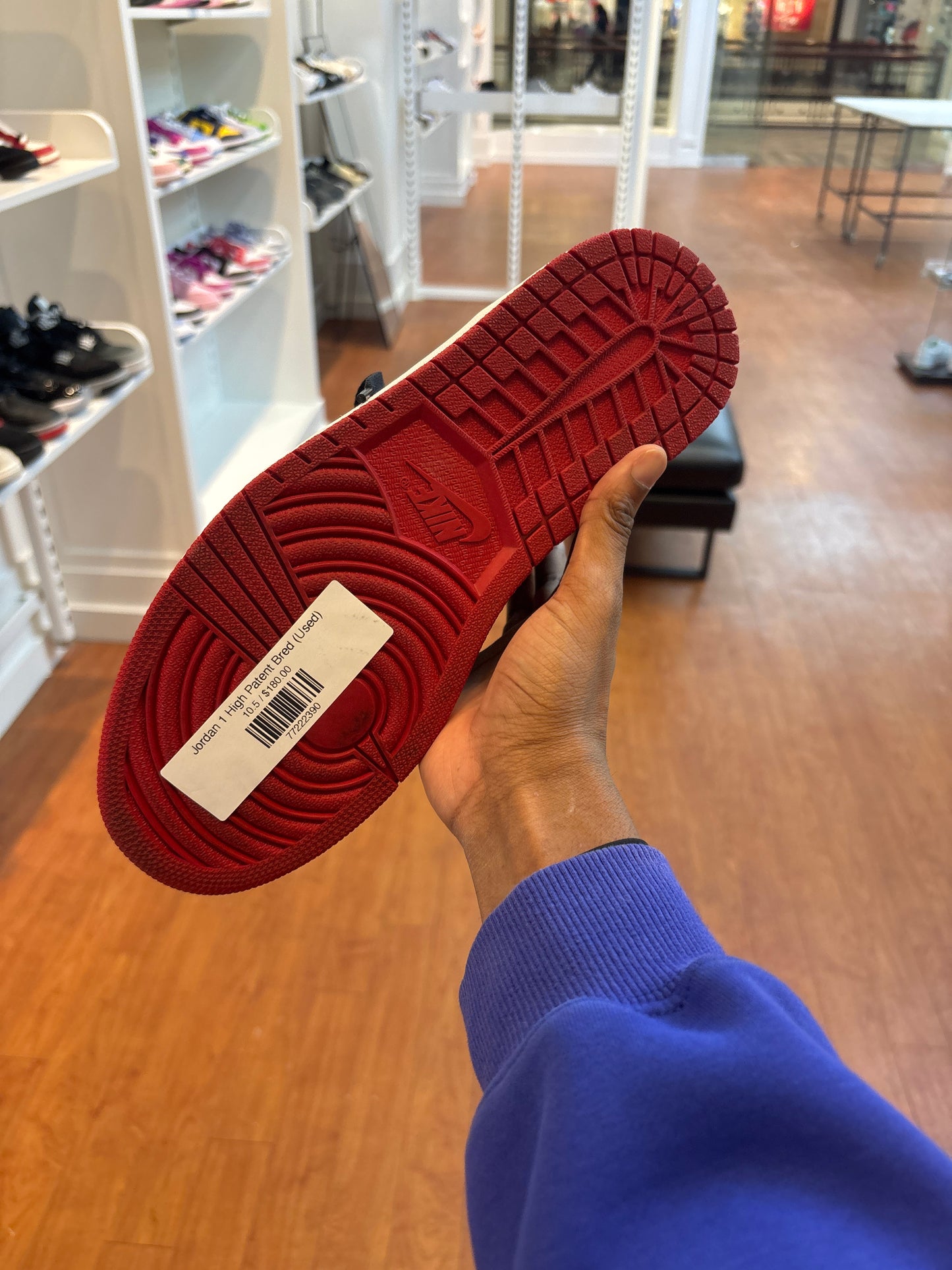 Jordan 1 High Patent Bred (Used)