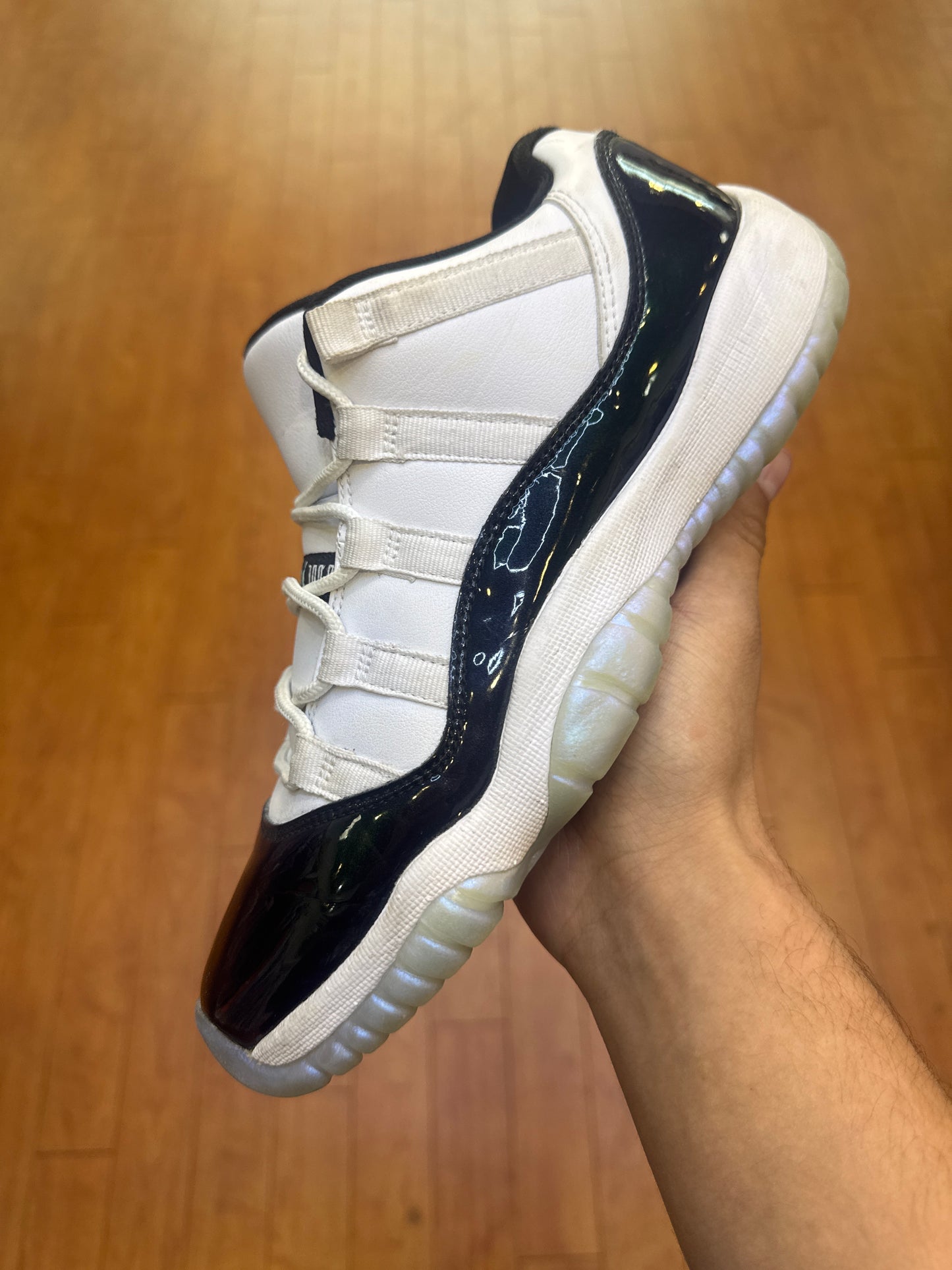 Jordan 11 Low Emerald GS(Used)
