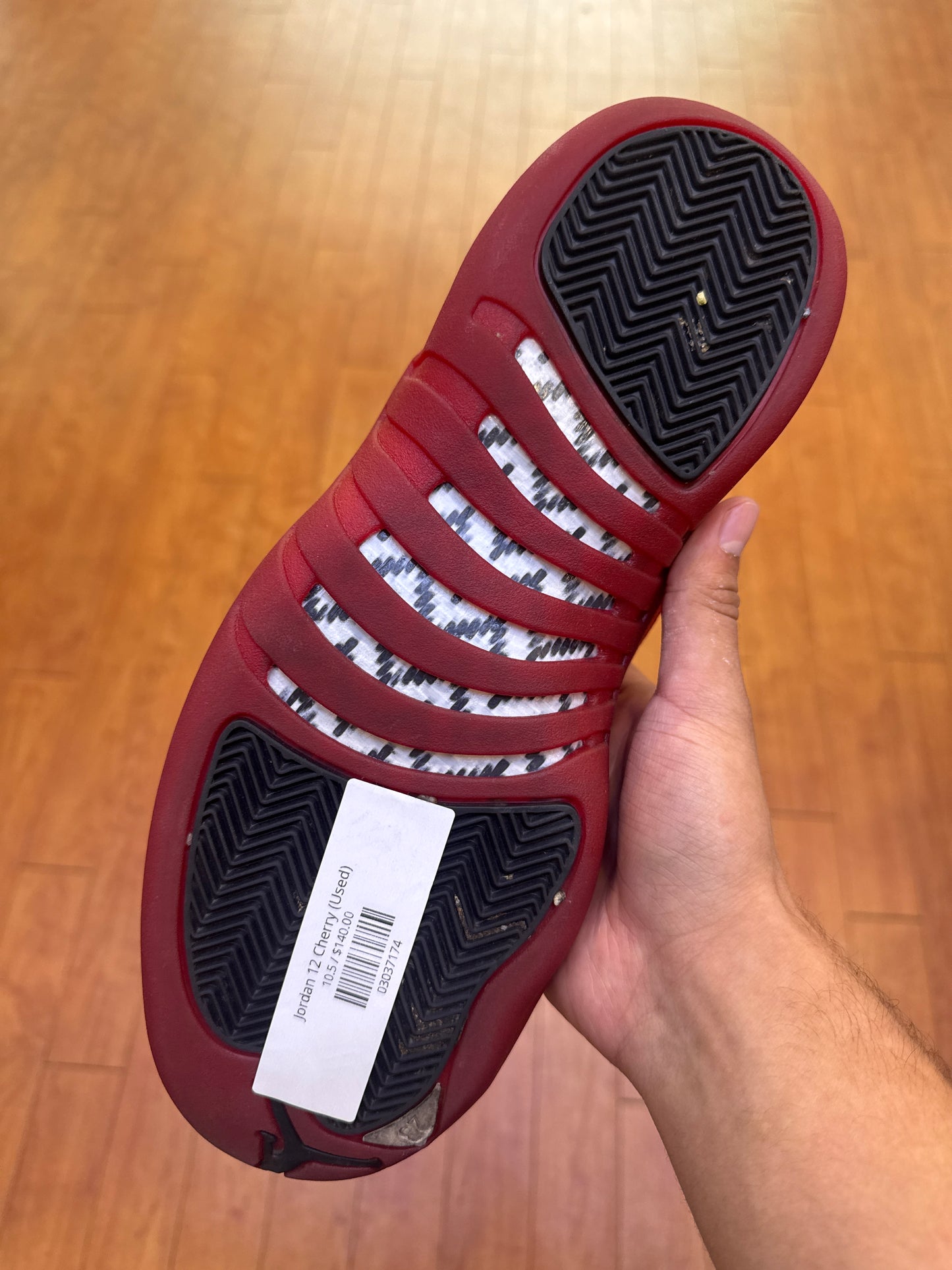 Jordan 12 Cherry (Used)