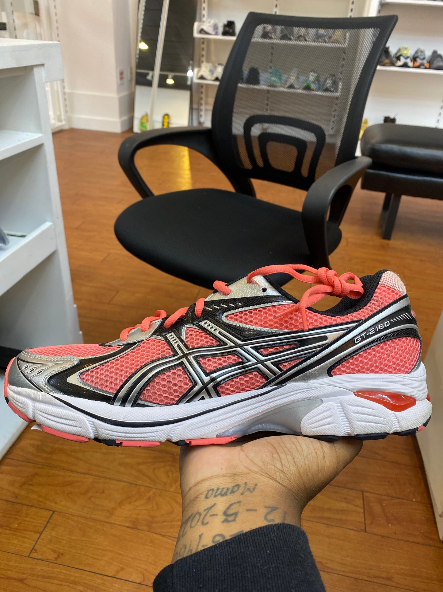 ASICS GT 2160 Papaya Pure Silver (Used)