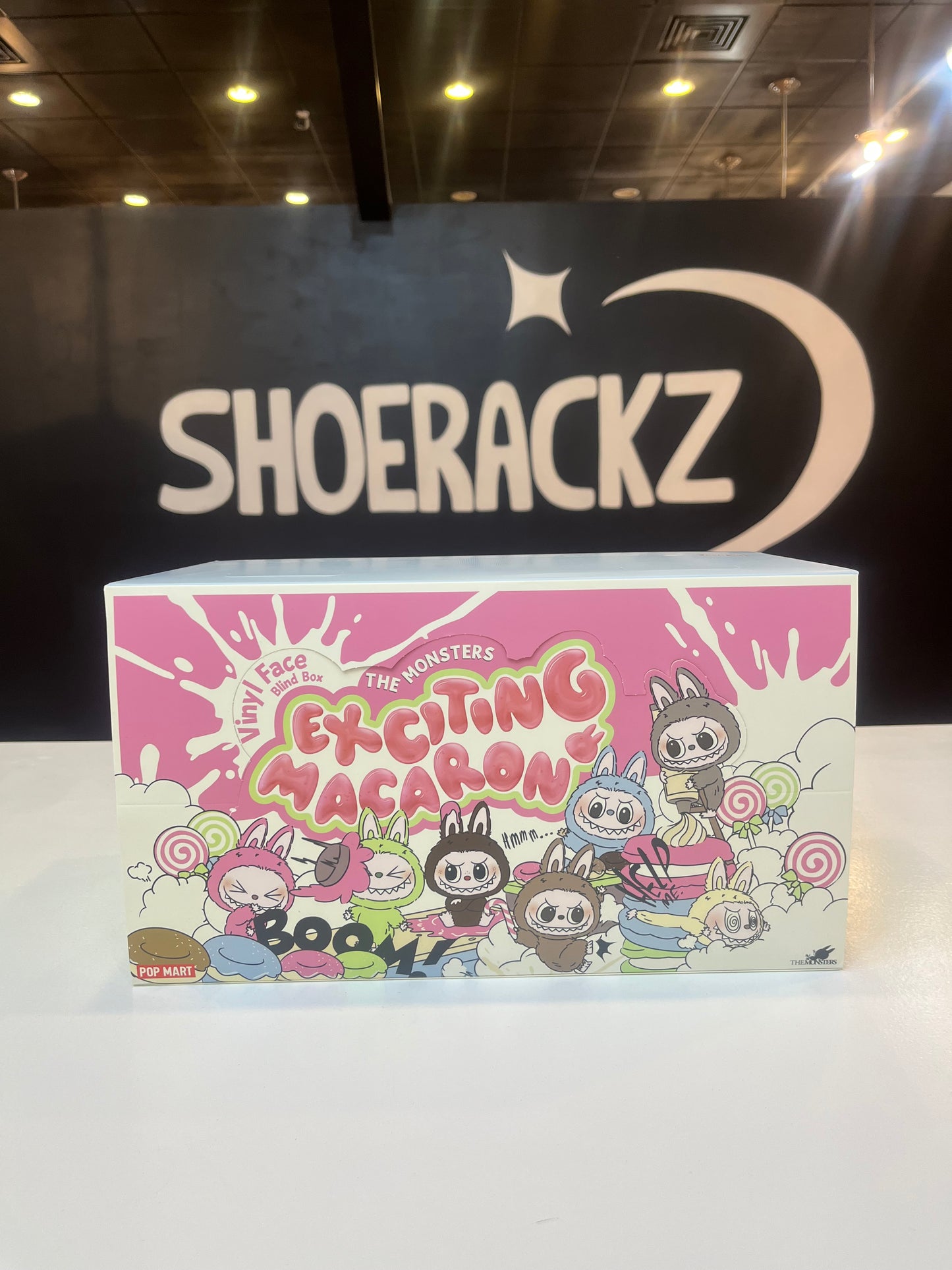 Labubu Tasty Exciting Macarons Face Sealed Case (6 Blind Boxes)