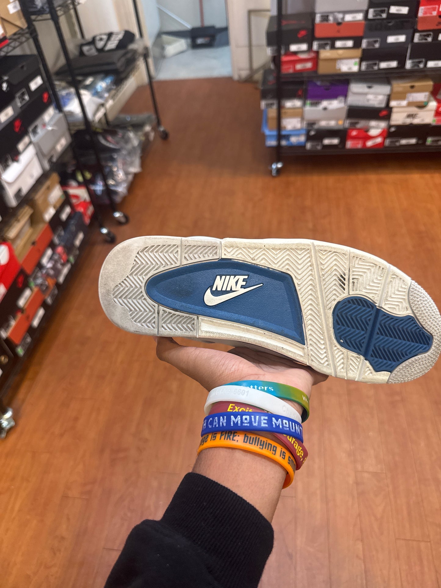 Jordan 4 Military Blue (Used)