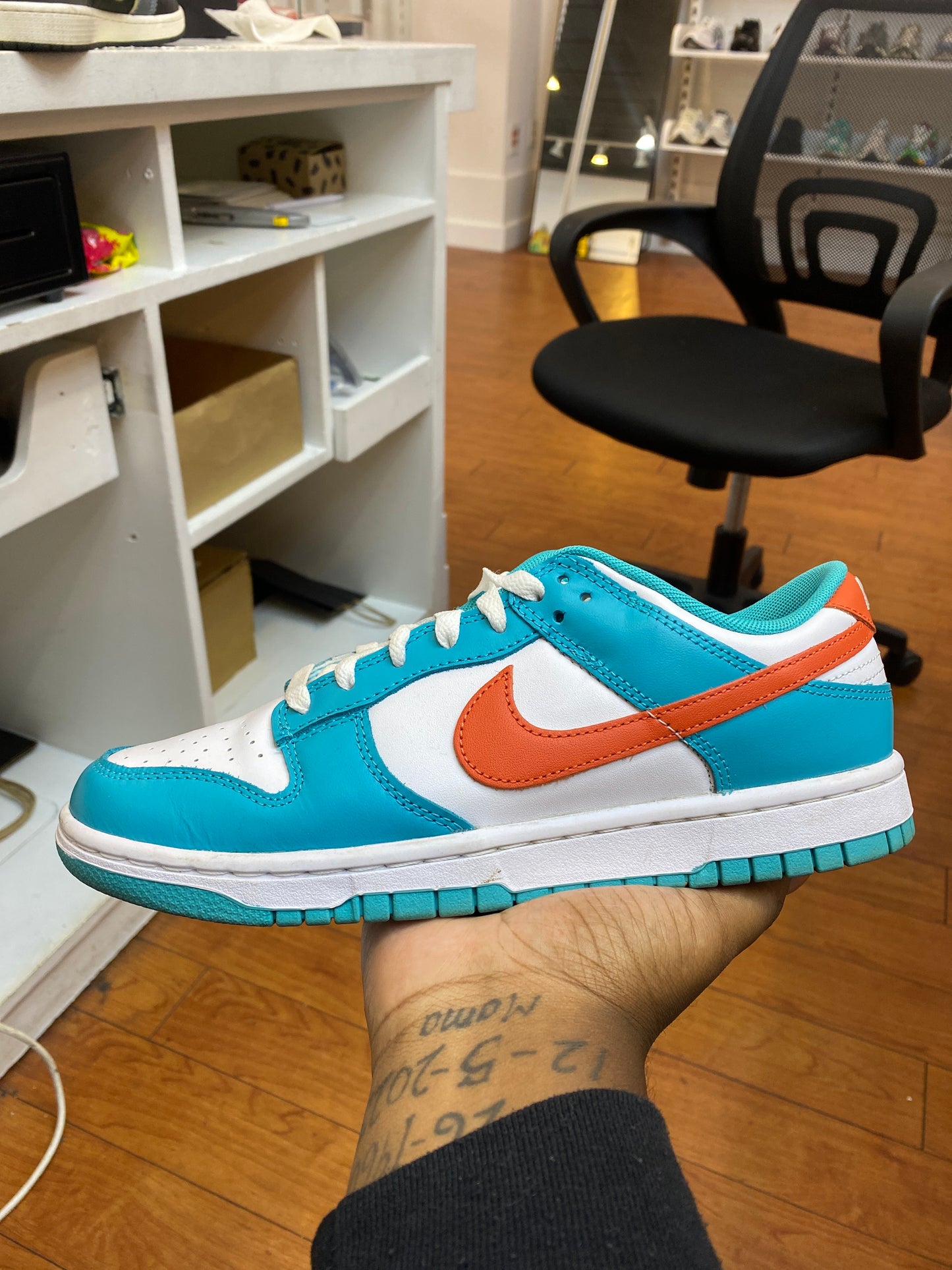 Nike Dunk Low Miami Dolphins (Used)