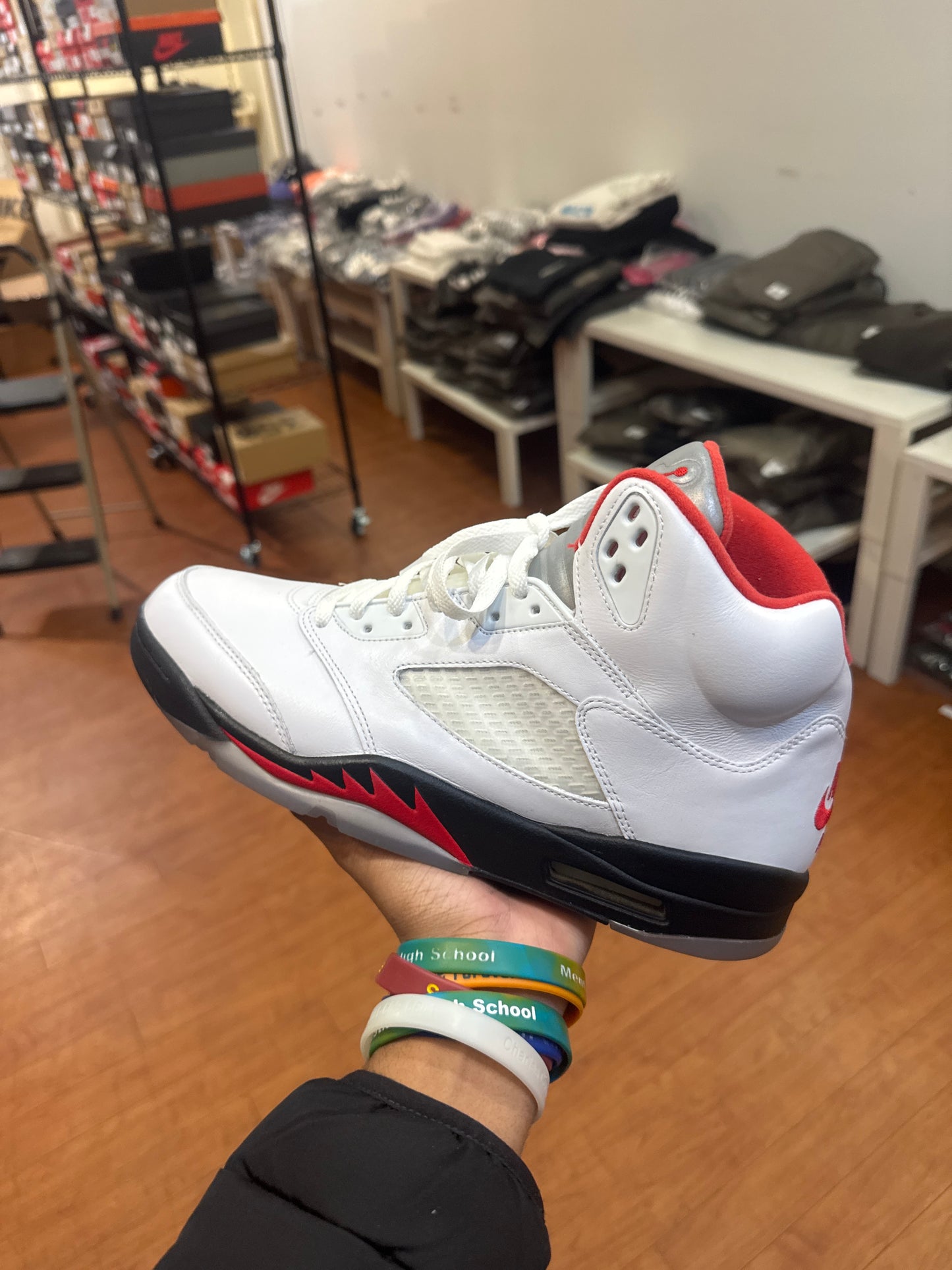 Jordan 5 Fire Red (Used)