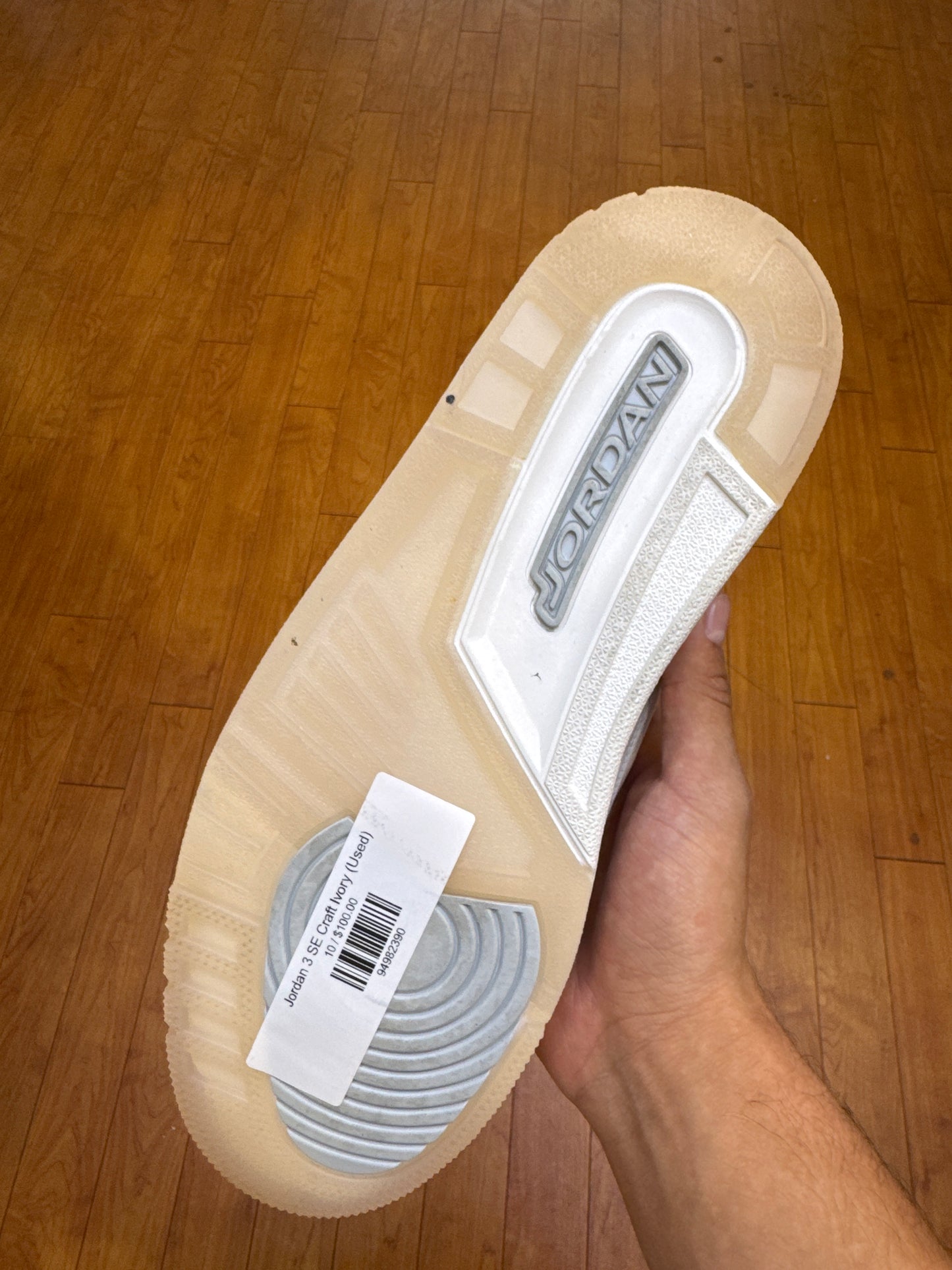 Jordan 3 SE Craft Ivory (Used)