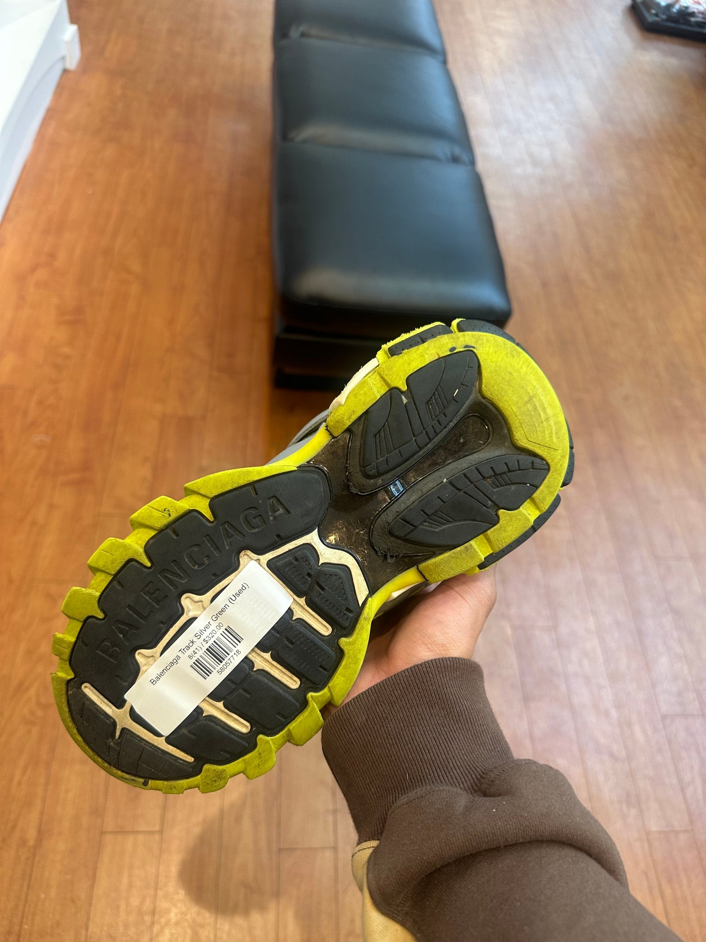 Balenciaga Track Silver Green (Used)