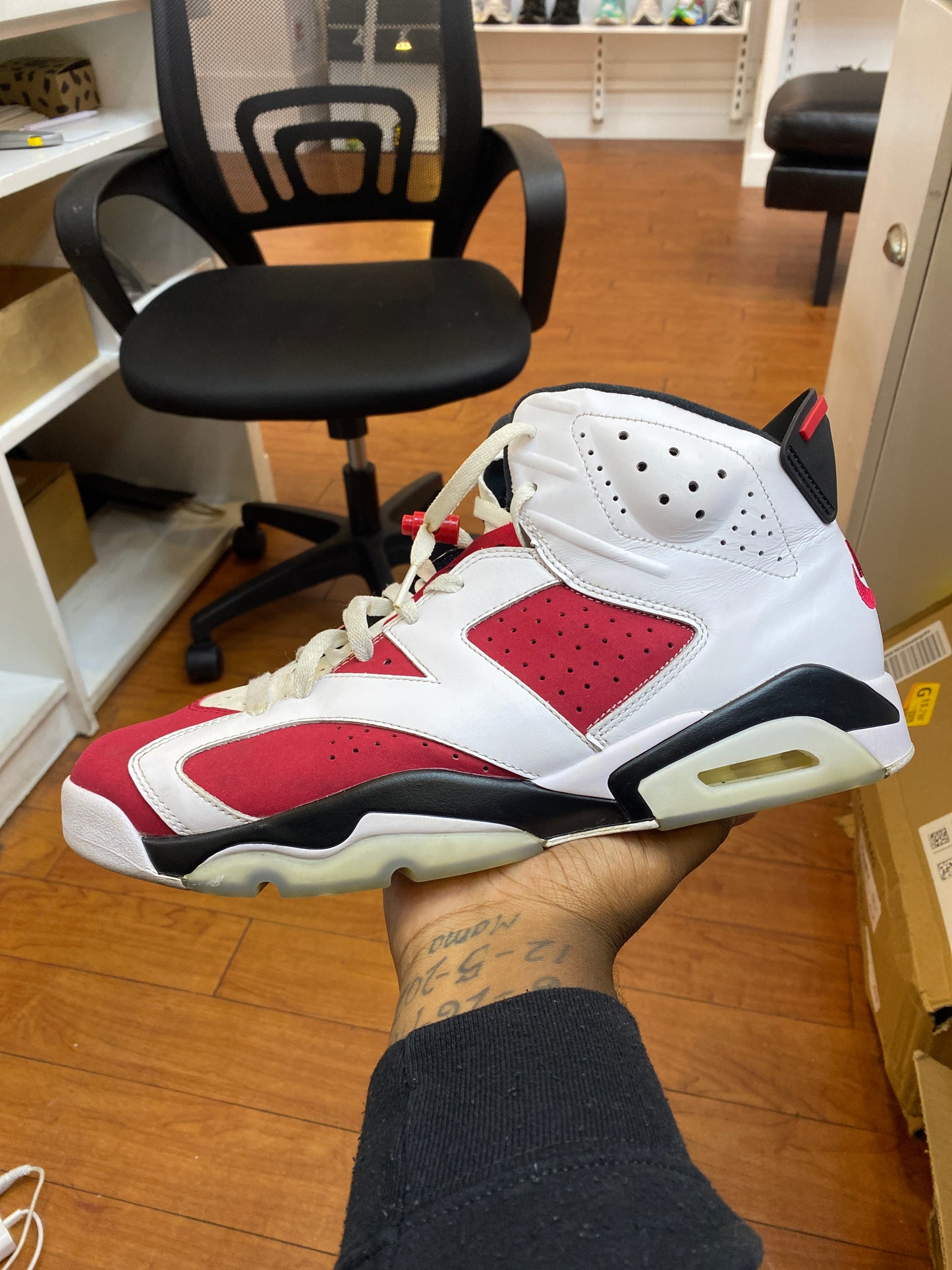 Jordan 6 Carmine (Used)