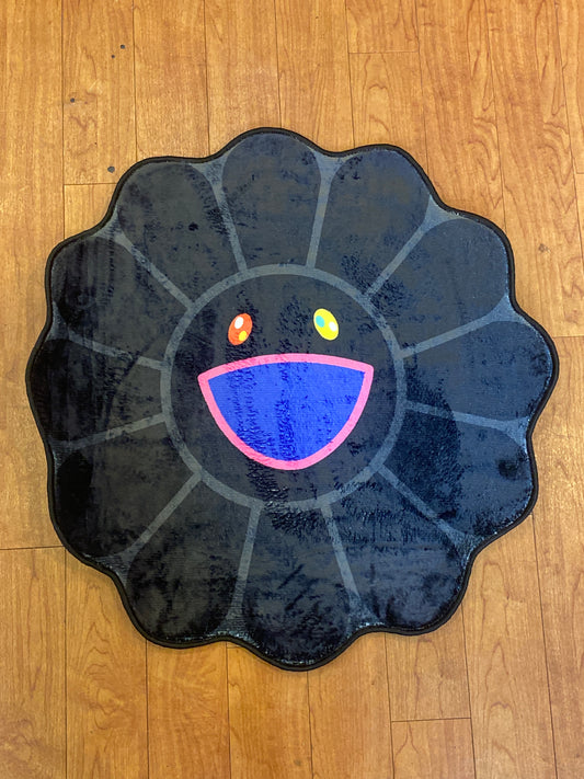 MURAKAMI Black Rug