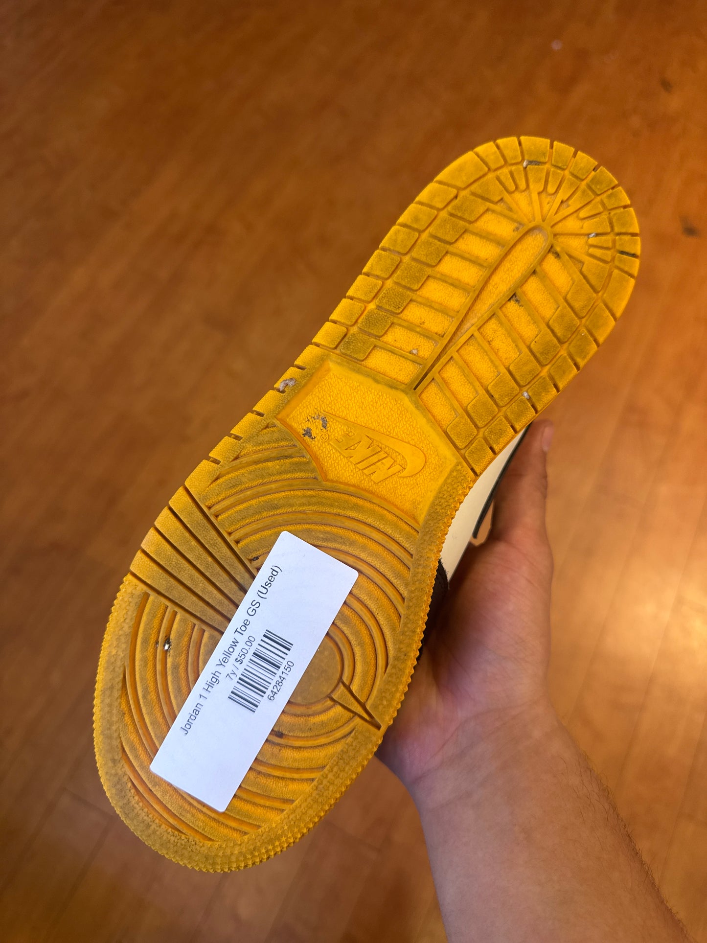 Jordan 1 High Yellow Toe GS (Used)
