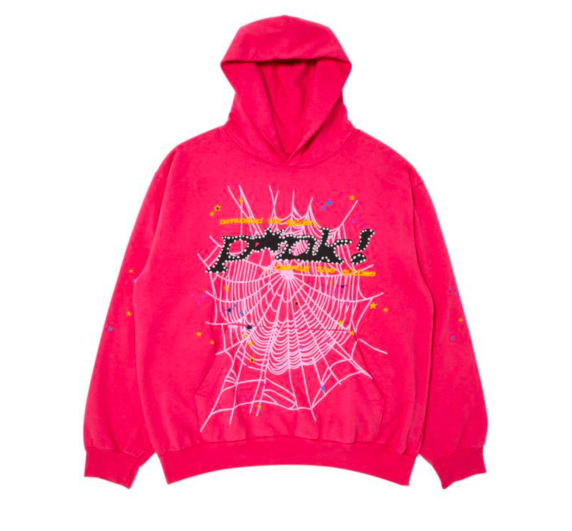 Sp5der Pink P*nk Hoodie