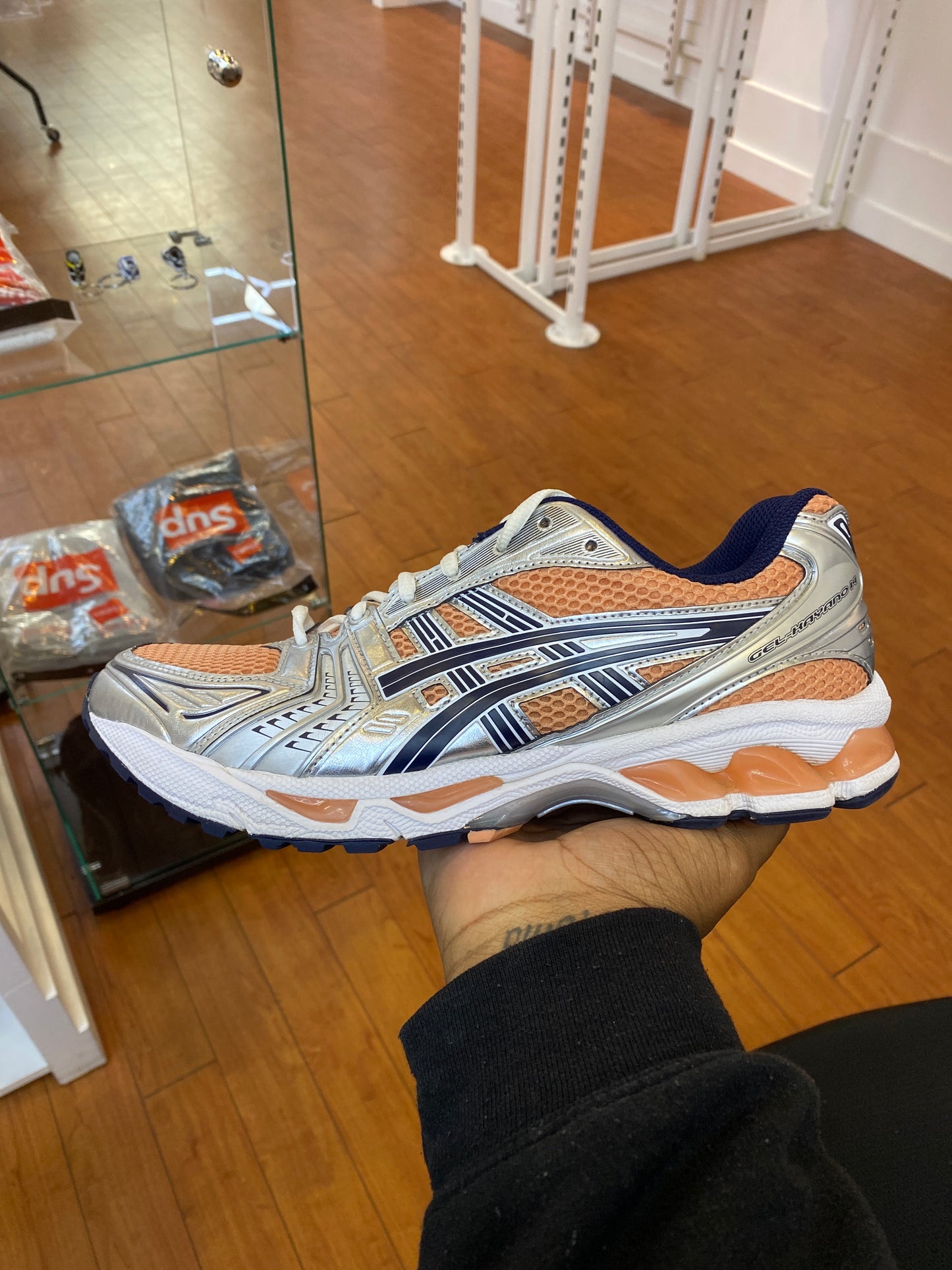 ASICS Gel Kayano 14 Sepia Pure Silver (Used)